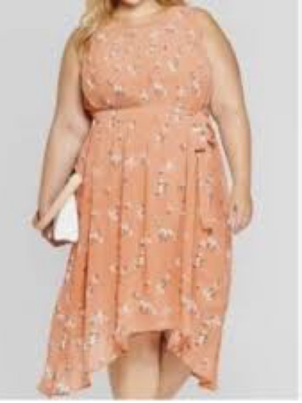 Plus Size Ava & Viv High-Low Dress. 3X